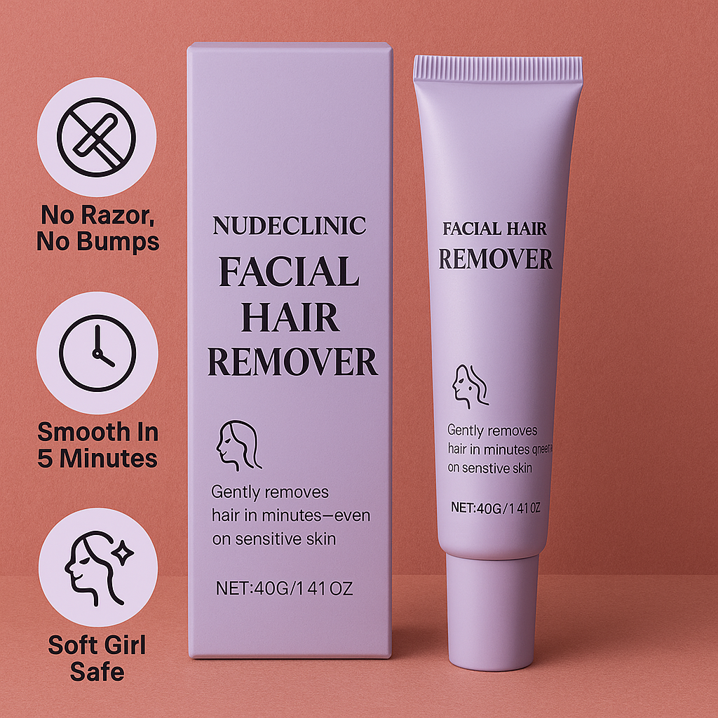 NudeClinic™ Facial Hair Remover